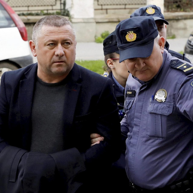 Privođenje Damira Dekanića na Županijski sud
 