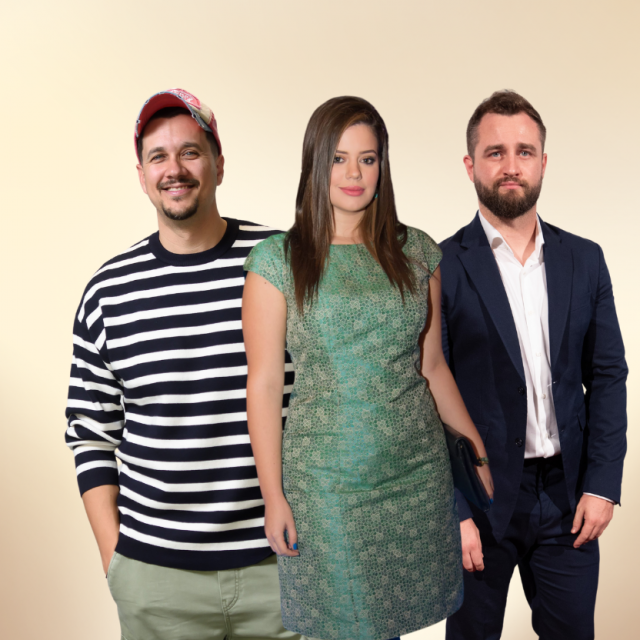 Marko Tolja, Lucija Lugomer i Matija Cvek