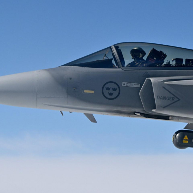 Švedski Gripen, arhivska fotografija