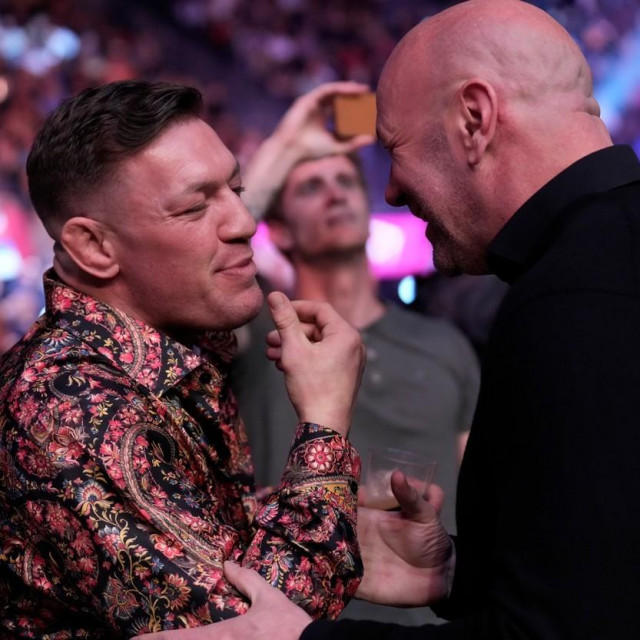 Conor McGregor i Dana White