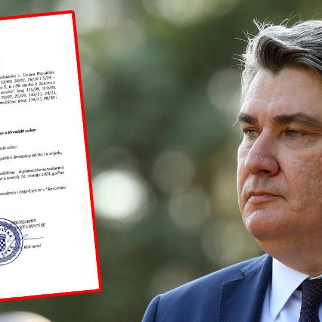 Zoran Milanović, predsjednička odluka o datumu izbora