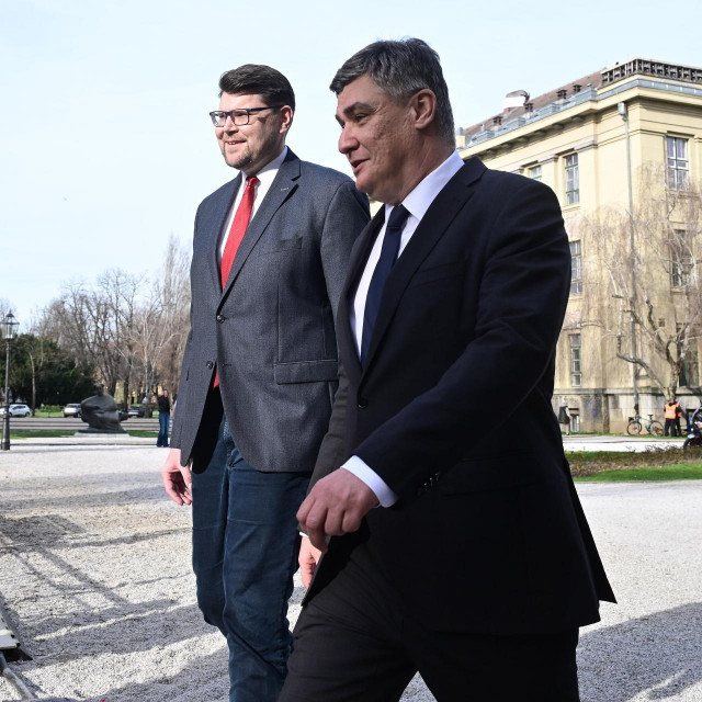 Peđa Grbin i Zoran Milanović