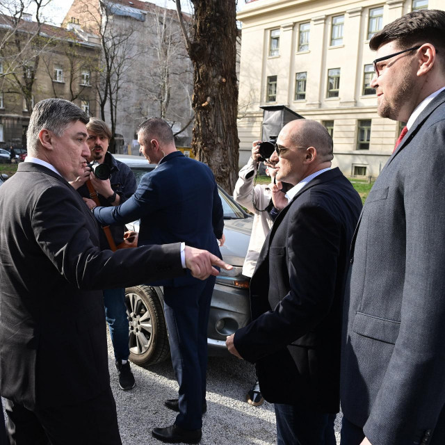 Peđa Grbin i Zoran Milanović