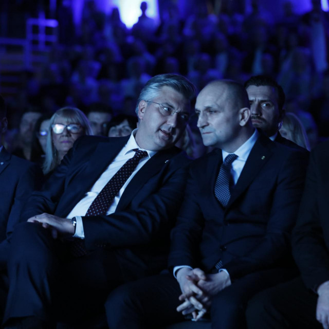 Ivan Radić, Andrej Plenković, Ivan Anušić, Tomo Medved