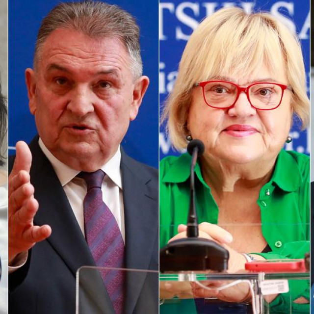 Dalija Orešković, Radimir Čačić, Anka Mrak Taritaš i Ivica Puljak