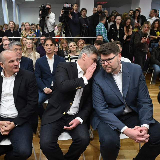 Orsat Miljenić, Zoran Milanović, Peđa Grbin