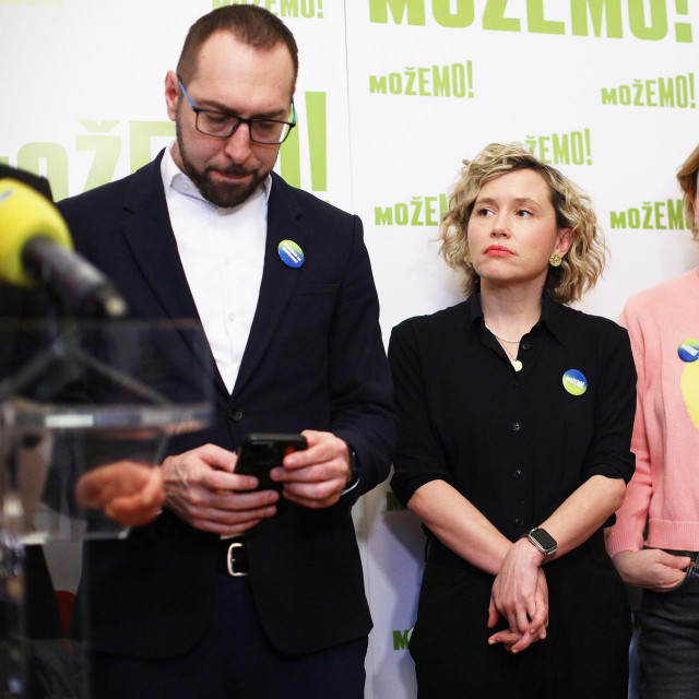 Tomislav Tomašević, Ivana Kekin, Danijela Dolenec i Urša Raukar-Gamulin