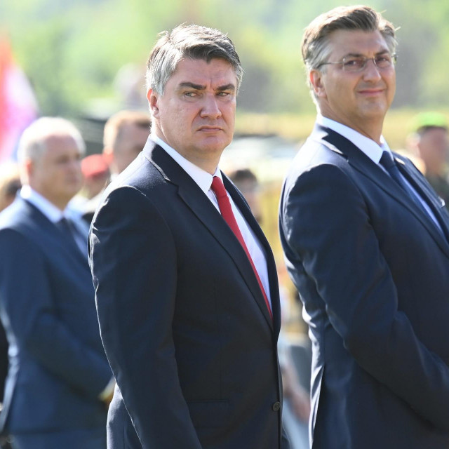 Zoran Milanović i Andrej Plenković