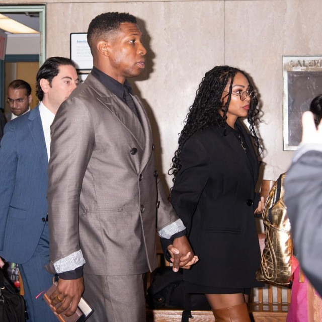 Jonathan Majors i Meagan Good