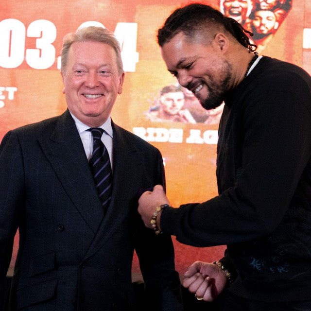 Frank Warren i Joe Joyce