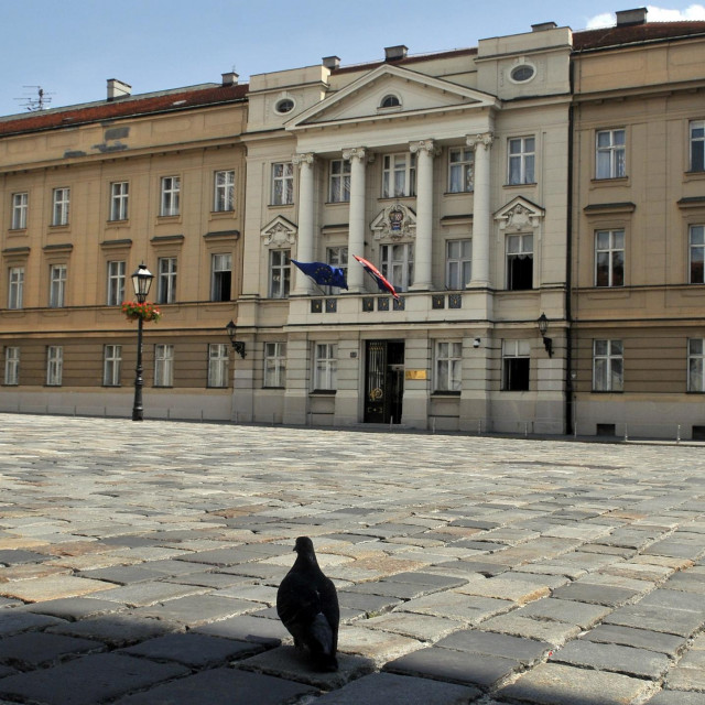Zagreb, 240512.
Trg Sv. Marka.
Zgrada Sabora RH na Trgu Sv. Marka.