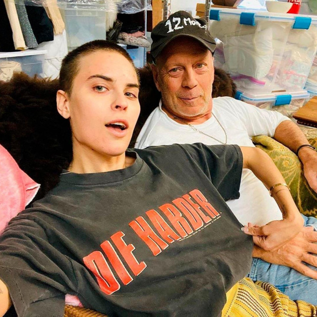 Tallulah Willis i Bruce Willis