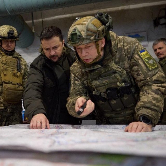 Volodimir Zelenski i Oleksandr Sirski