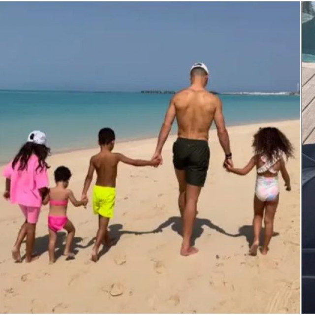 Cristiano Ronaldo na odmoru