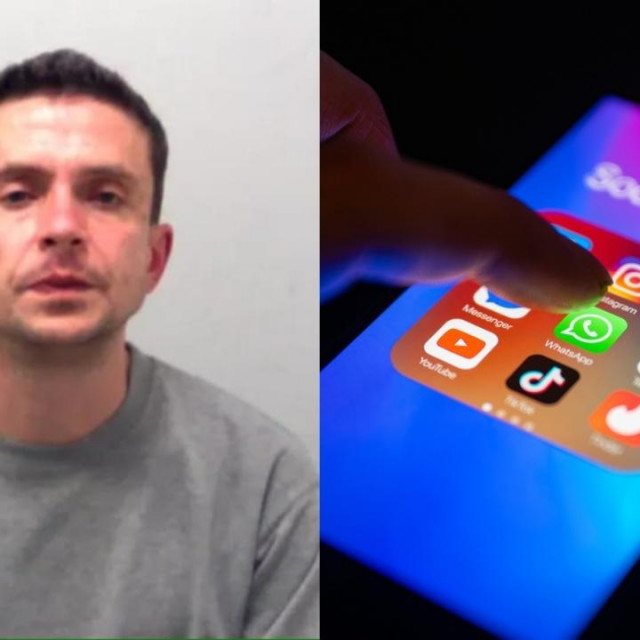 Nicholas Hawkes koji je osuđen za slanje neželjenih slika preko WhatsAppa i iMessagea