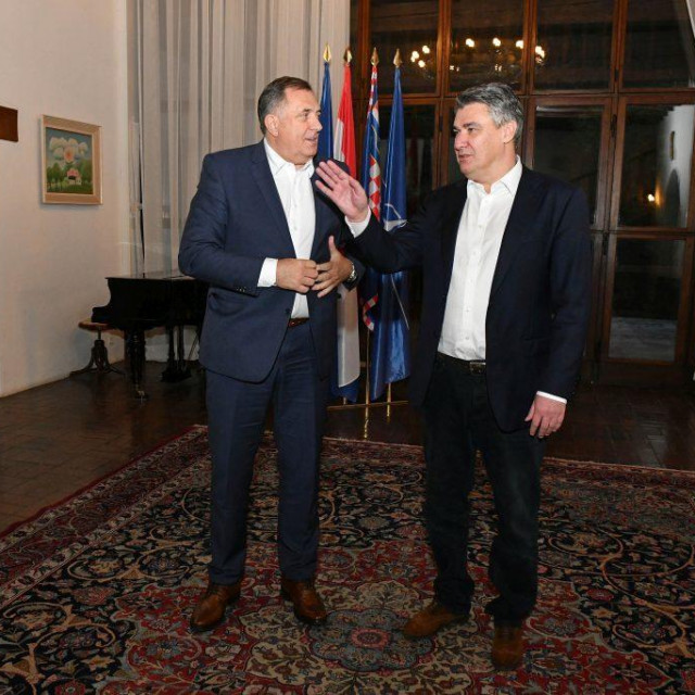 Milorad Dodik i Zoran Milanović