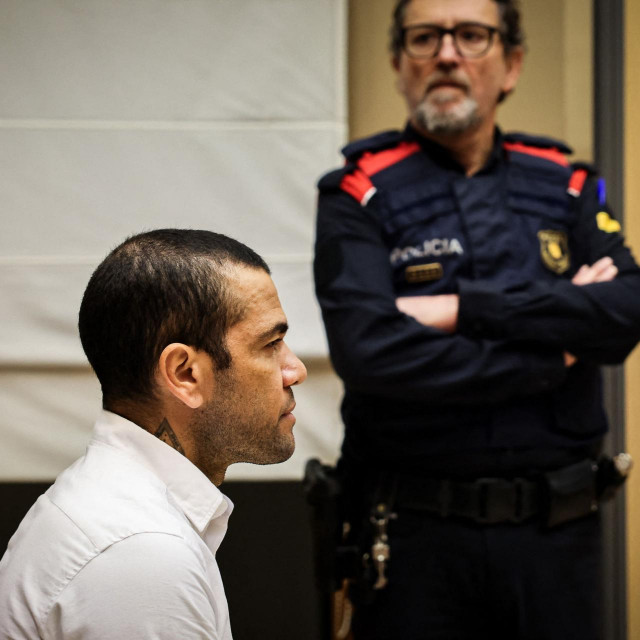 Dani Alves na suđenju u veljači