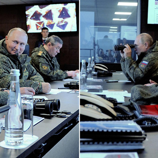 Sergej Šojgu, Vladimir Putin i Valerij Gerasimov