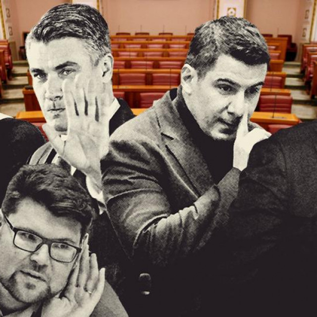 Sandra Benčić; Peđa Grbin; Zoran Milanović; Nikola Grmoja; Andrej Plenković