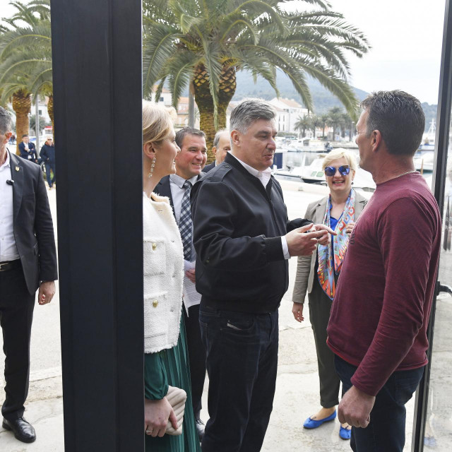 Zoran Milanović na Korčuli 