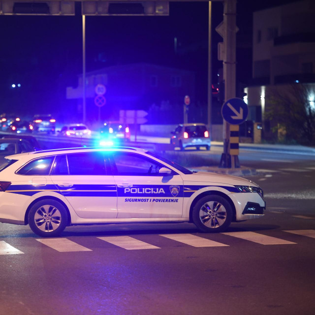 Policijski očevid na mjestu nesreće