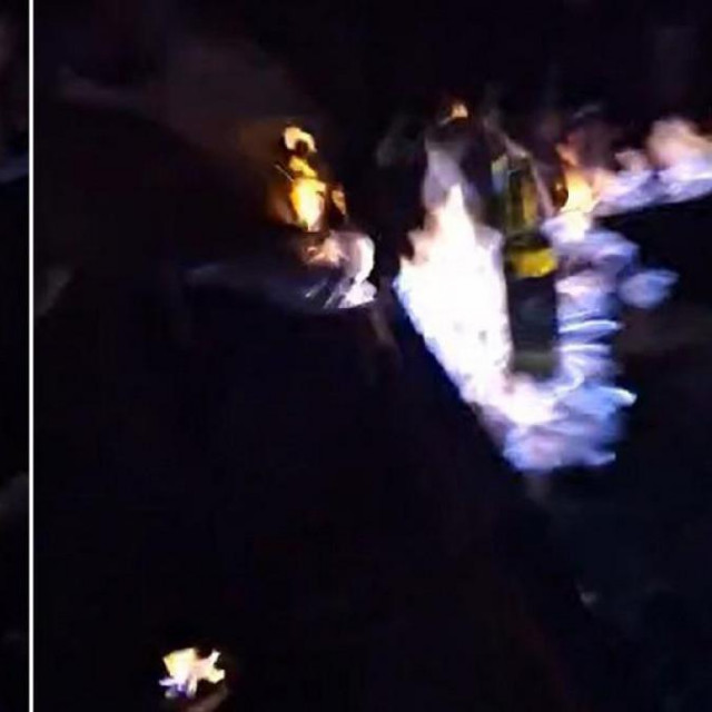 Požar u narodnjačkom klubu u Karlovcu