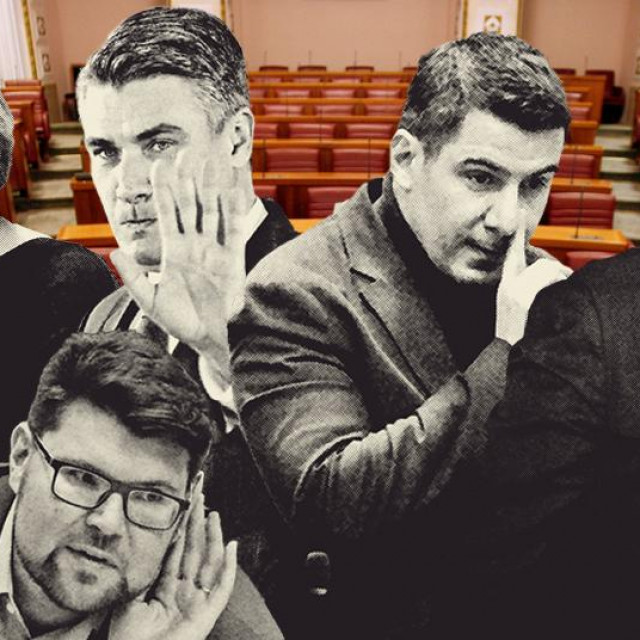 Sandra Benčić; Peđa Grbin; Zoran Milanović; Nikola Grmoja; Andrej Plenković