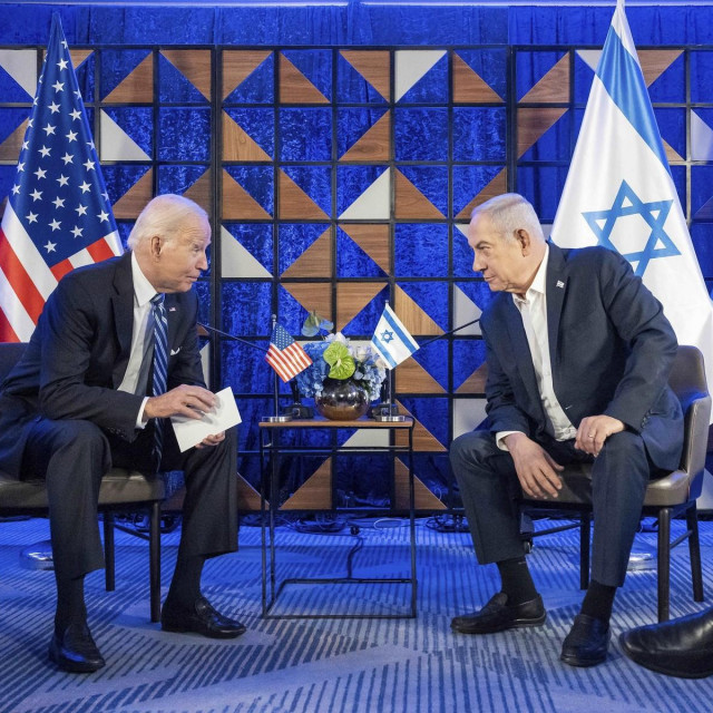 Joe Biden i Benjamin Netanyahu
