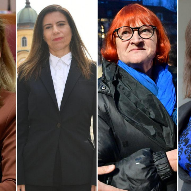 Mirela Ahmetović, Katarina Peović, Rada Borić i Dalija Orešković