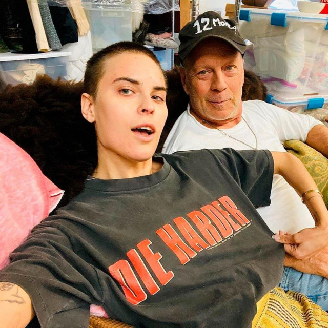 Tallulah i Bruce Willis