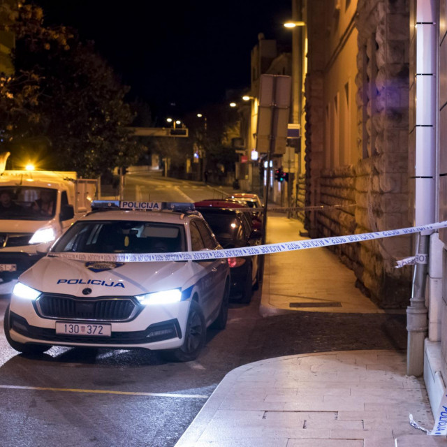 Policijski očevid, ilustracija 