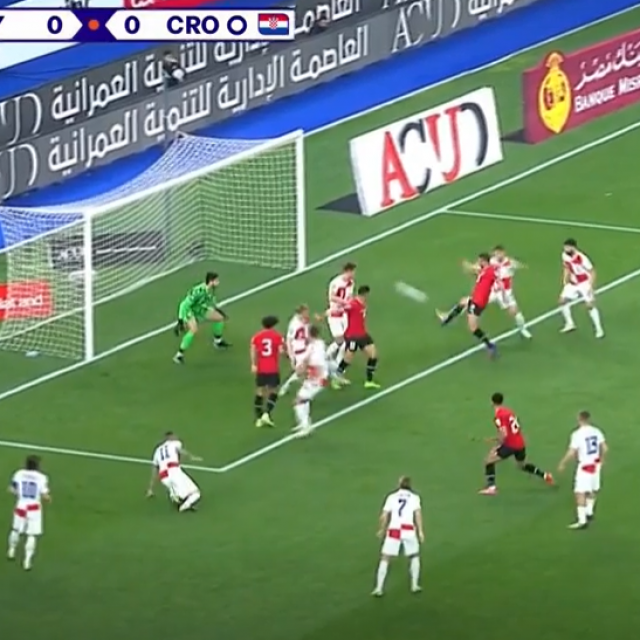 Pogodak Egipta za vodstvo nad Vatrenima