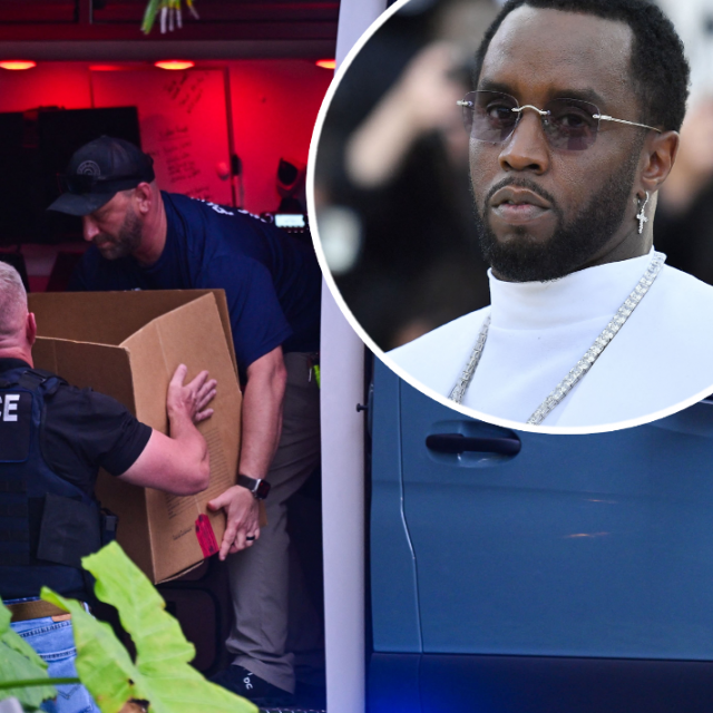 Diddy i preturanje po vili