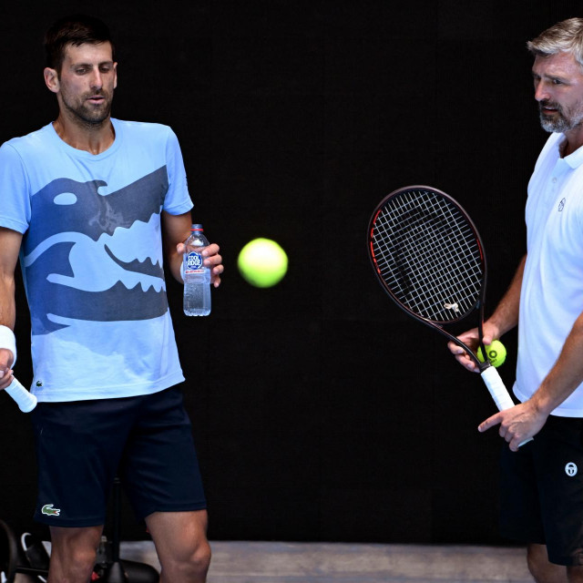 Novak Đoković i Goran Ivanišević
