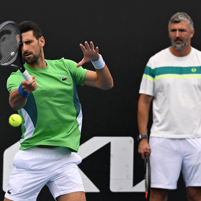 Novak Đoković i Goran Ivanišević