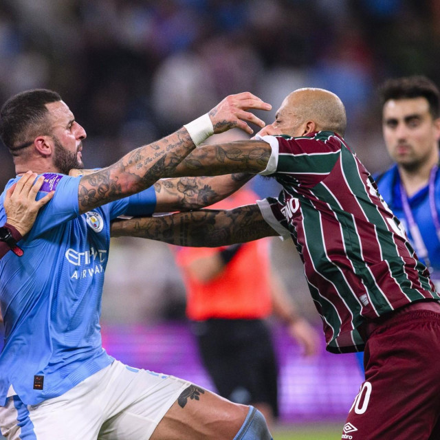 Kyle Walker i Felipe Melo