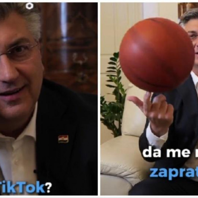 Andrej Plenković na TikToku