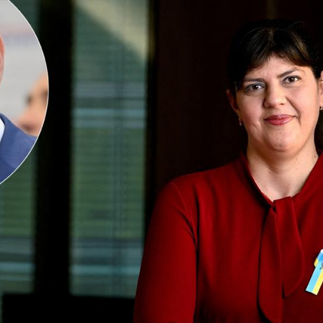 Mislav Kolakušić i Laura Kovesi