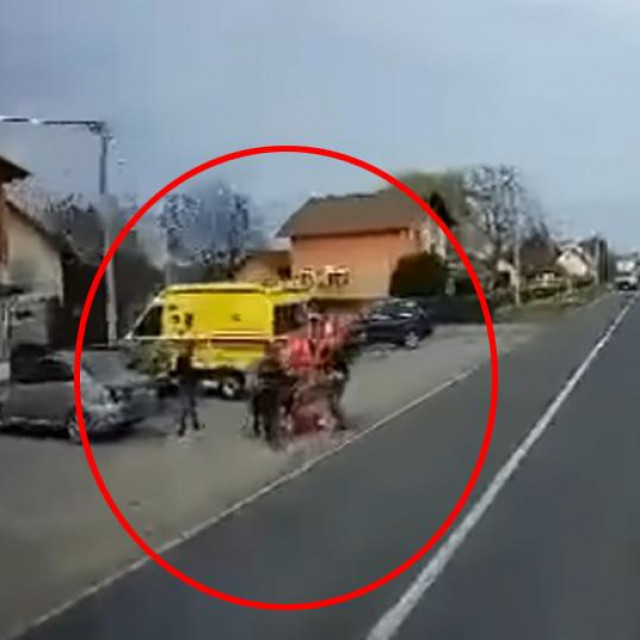 Napad na vozača hitne