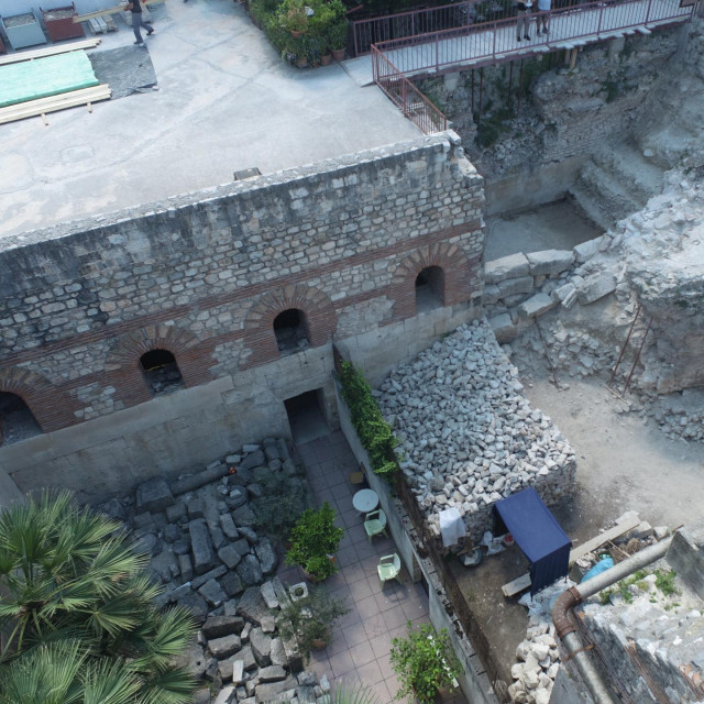 Radovi u Dioklecijanovim podrumima 