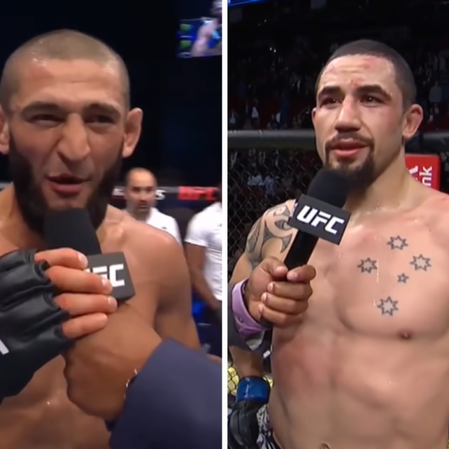 Khamzat Chimaev i Robert Whittaker