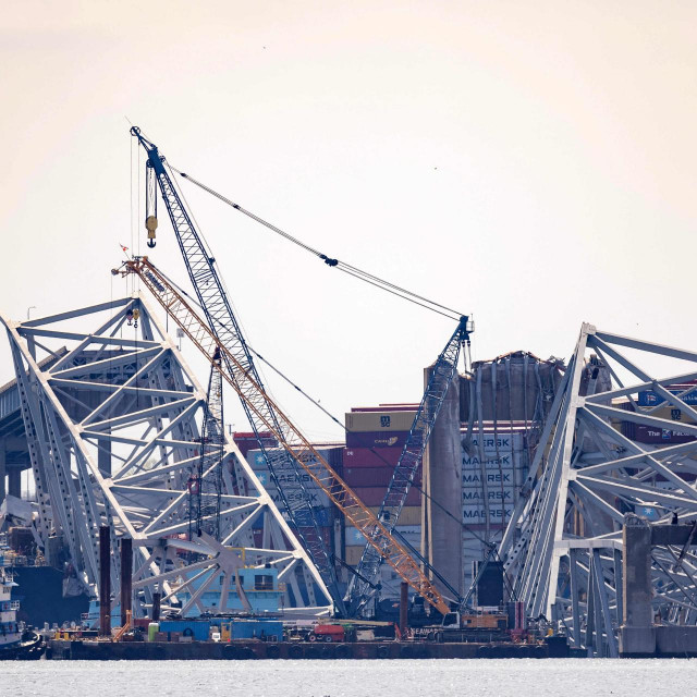 Srušeni most u Baltimoreu