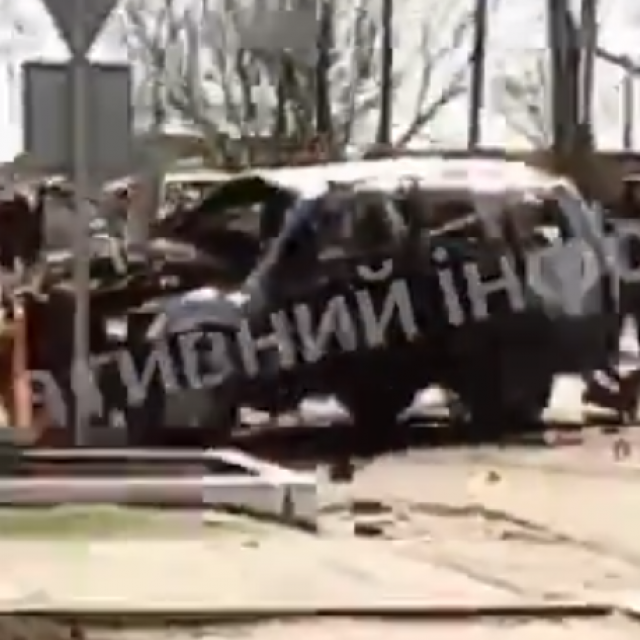 SUV u kojem se nalazio nepoznati uređaj koji je eksplodirao i ubio Valerija Čajku