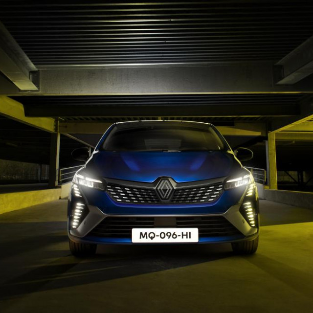 Aktualni Renault Clio, ilustracija