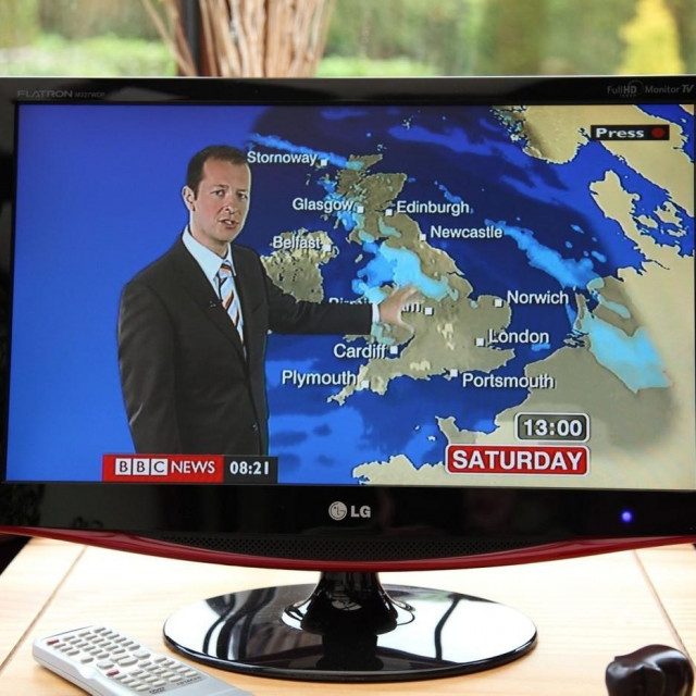 Vremenska prognoza na BBC-ju