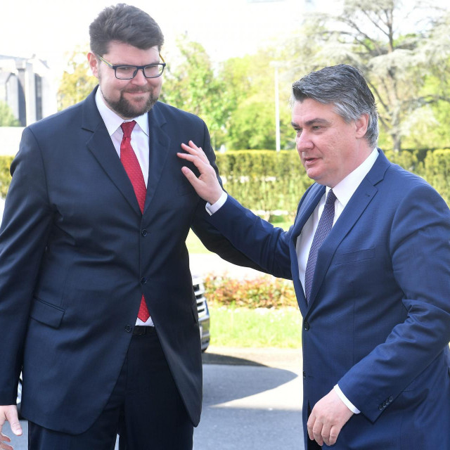 Peđa Grbin i Zoran Milanović