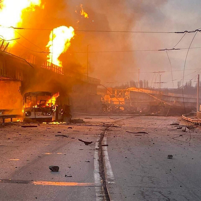 Raketiranje u Dnjipru