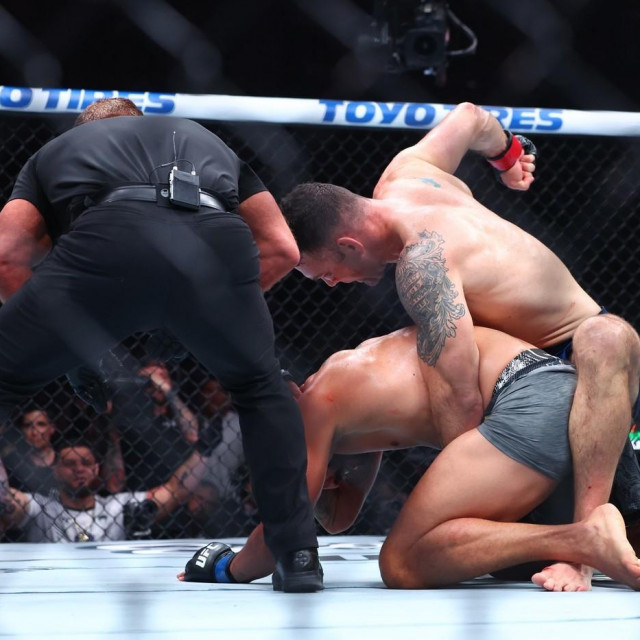 Chris Weidman i Bruno Silva