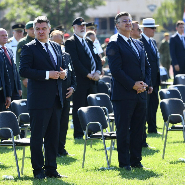 Zoran Milanović i Andrej Plenković