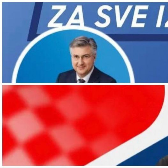 Vizualna rješenja Andreja Plenkovića i Zorana Milanovića